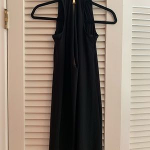 MSK Black Zipper Dress
